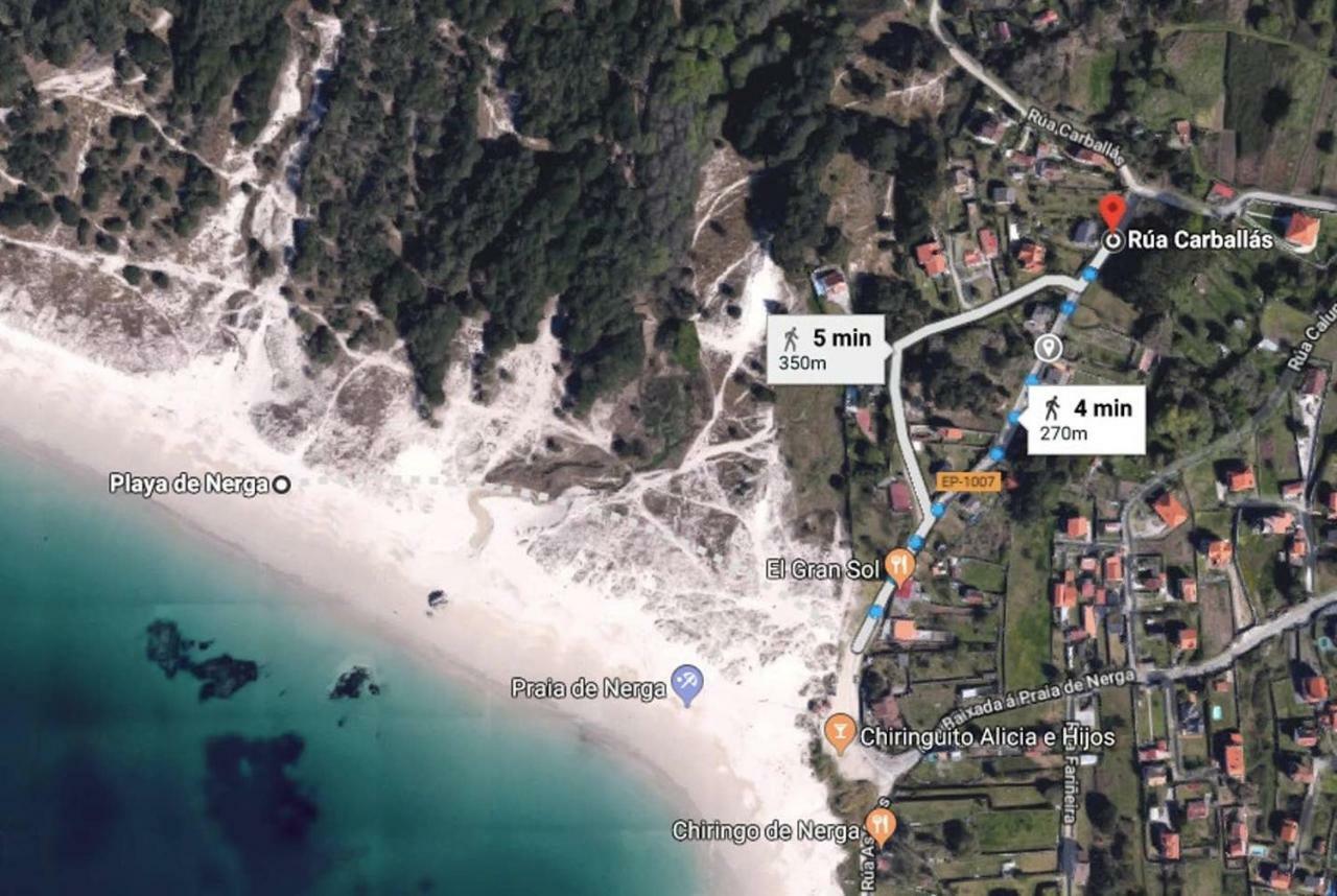 Casa De Rilo ,Para 6/8 En La Playa De Nerga Hio Εξωτερικό φωτογραφία